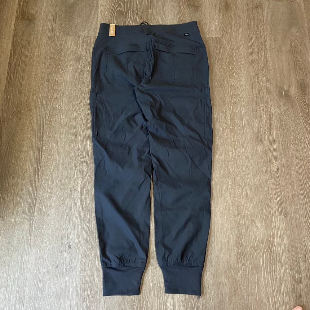 Prana Halle Jogger II Womens 0 Regular Coal Knit Cuff Stretch Lightweight Hiking - Picture 4 of 10